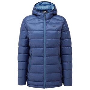 Gill Marine Womens Whitesand Puffer Long Jacket Ocean Sky Blue Size US 6 EUR 36